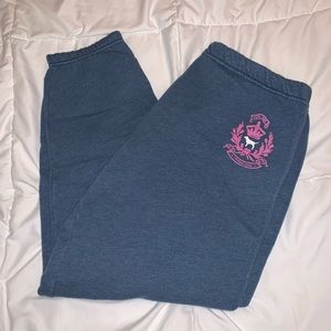PINK ‘Royal Pink’ Blue Jogger Sweatpants